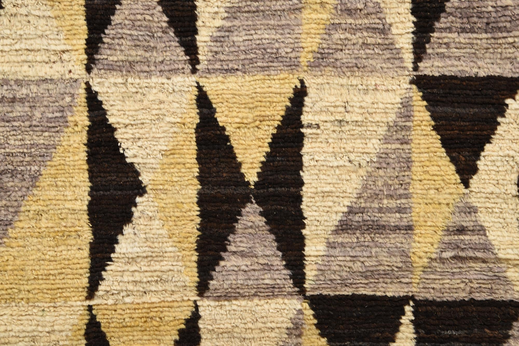 3' 4 x 3' 5 Hand Knotted Darya Wool Square Rug