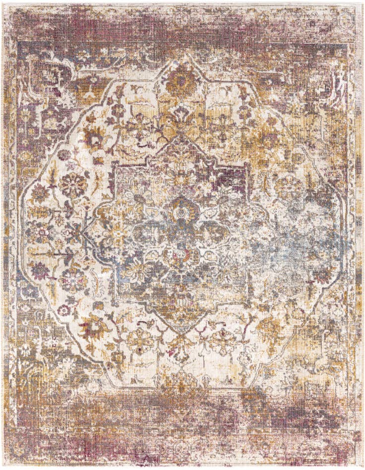 Detail image of 7' 10 x 7' 10 Deepa Square Rug