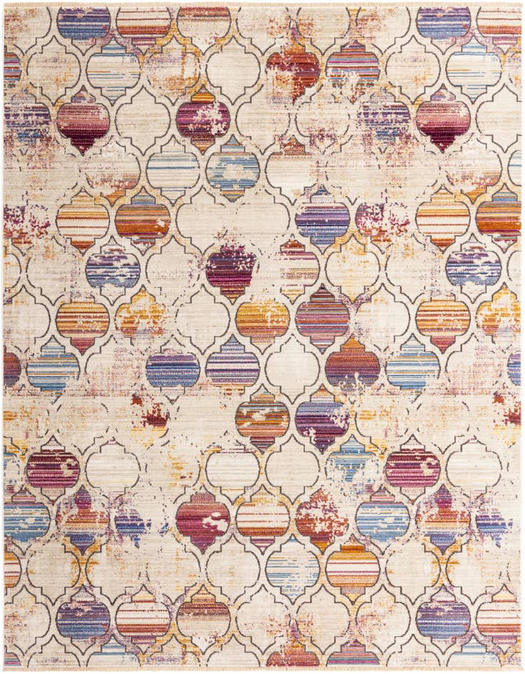 Detail image of 7' 10 x 7' 10 Deepa Square Rug