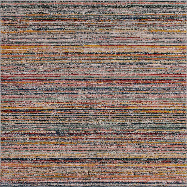 Detail image of 9' 10 x 9' 10 Gemstone Square Rug