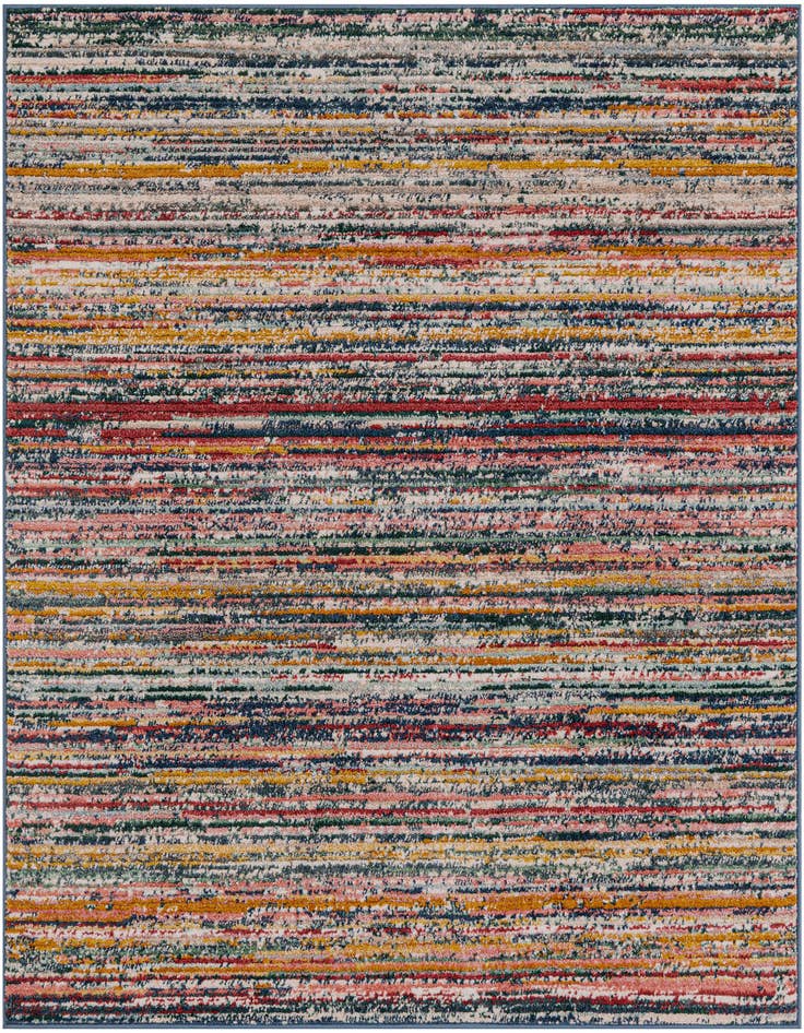 Detail image of 5' 3 x 5' 3 Gemstone Square Rug