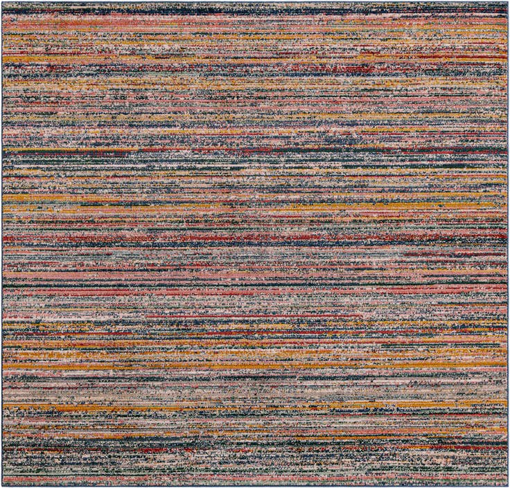 Detail image of 7' 10 x 7' 10 Gemstone Square Rug