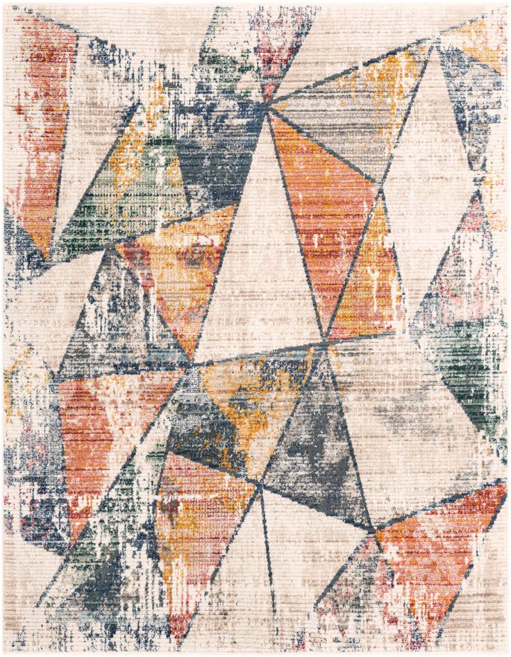 Detail image of 7' 3 x 7' 3 Gemstone Square Rug