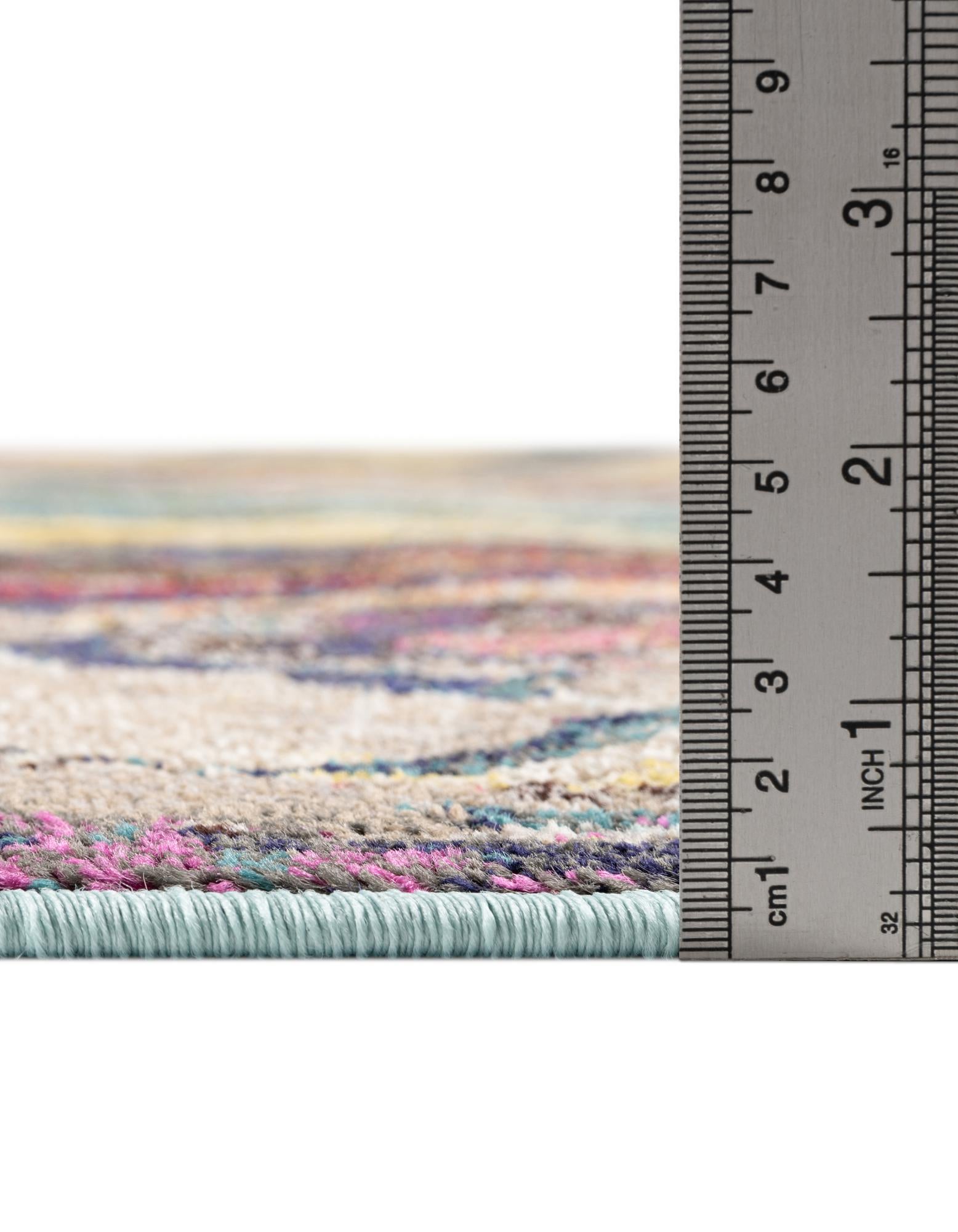 5' 3 x 5' 3 Washable Haerfest Square Rug