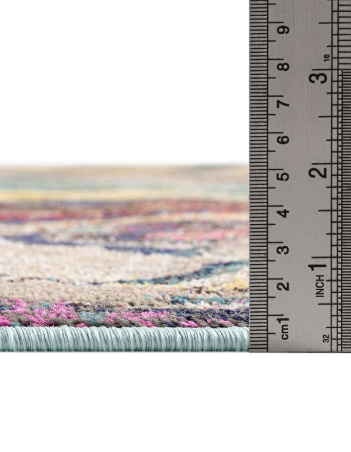 5' 3 x 5' 3 Washable Haerfest Square Rug