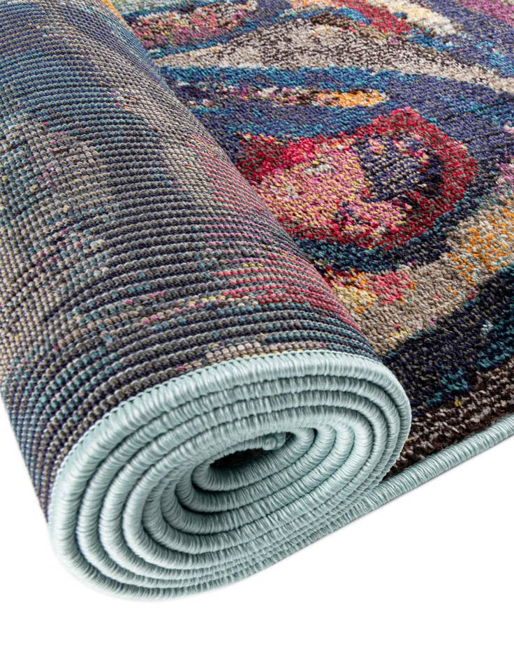 Detail image of 5' 3 x 5' 3 Washable Haerfest Square Rug