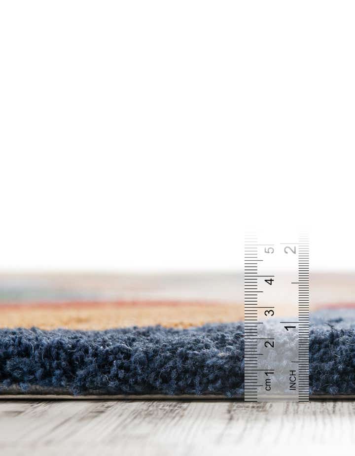 6' 1 x 6' 1 Handtufted Wool Square Rug