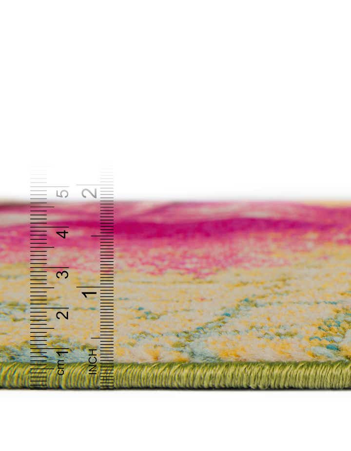 7' 10 x 7' 10 Washable Hyacinth Square Rug