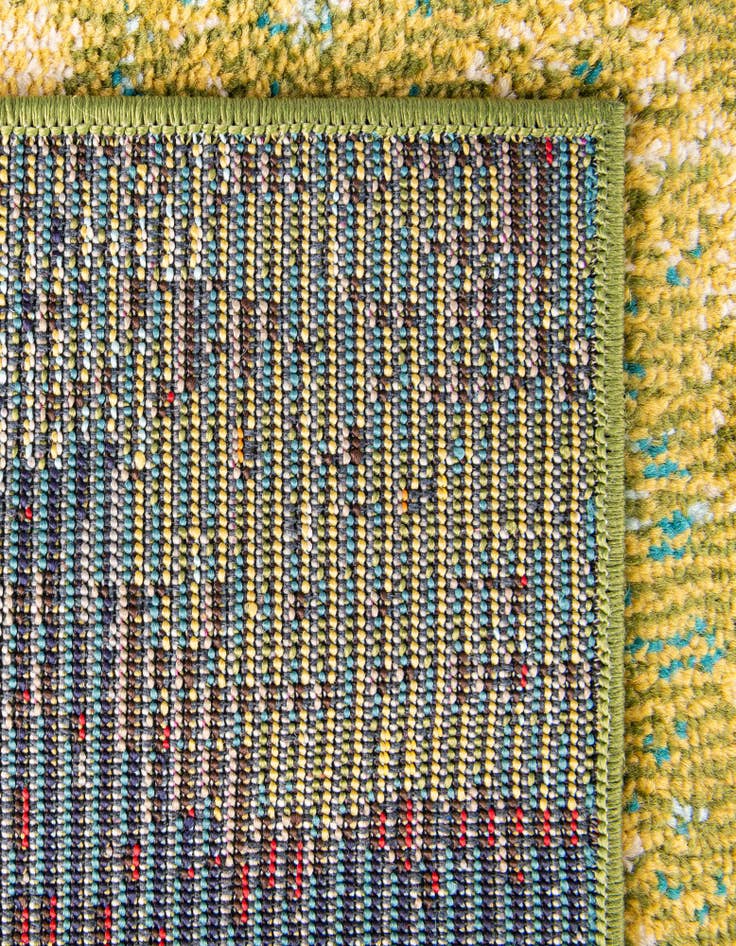 Detail image of 7' 10 x 7' 10 Washable Hyacinth Square Rug