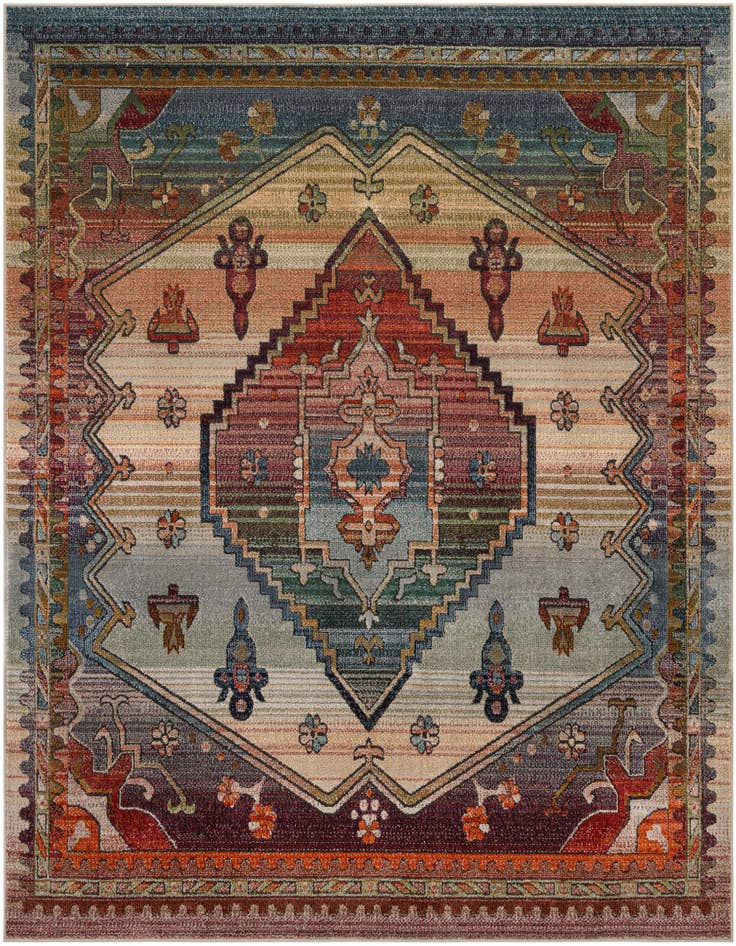 Detail image of 8' x 8' Isabella Square Rug
