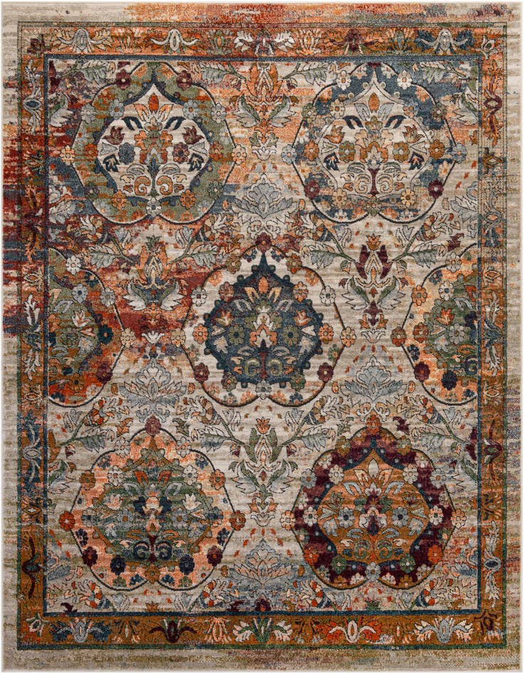 Detail image of 8' x 8' Isabella Square Rug