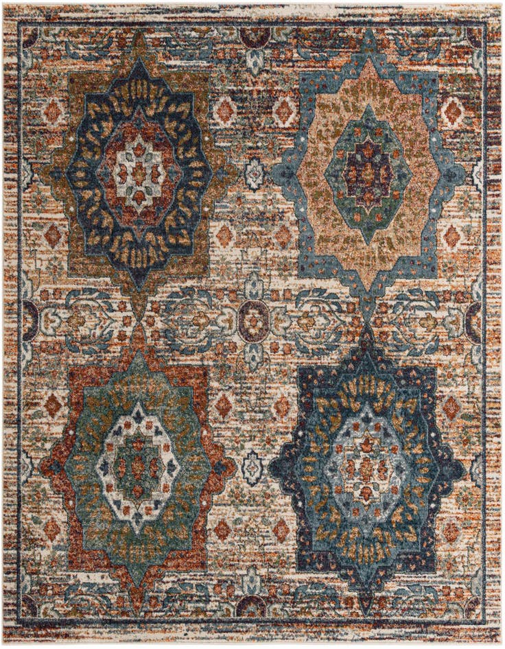 Detail image of 8' x 8' Isabella Square Rug