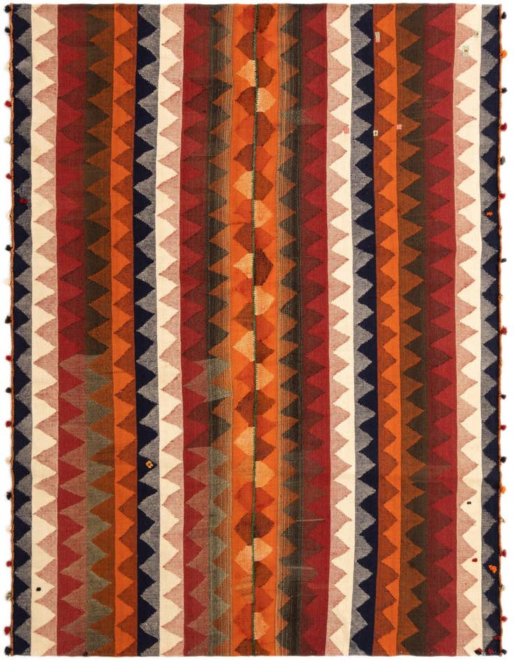 Detail image of 5' 8 x 6' 10 Jajim Square Rug