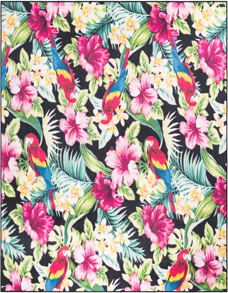 Detail image of 10' x 10' Easy-Clean Jill Zarin Caribbean Indoor / Outdoor Square Rug
