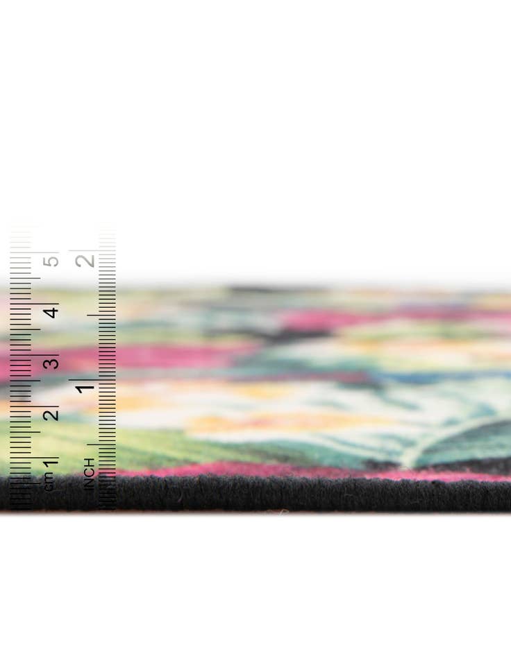Detail image of 7' 10 x 7' 10 Easy-Clean Jill Zarin Caribbean Indoor / Outdoor Square Rug