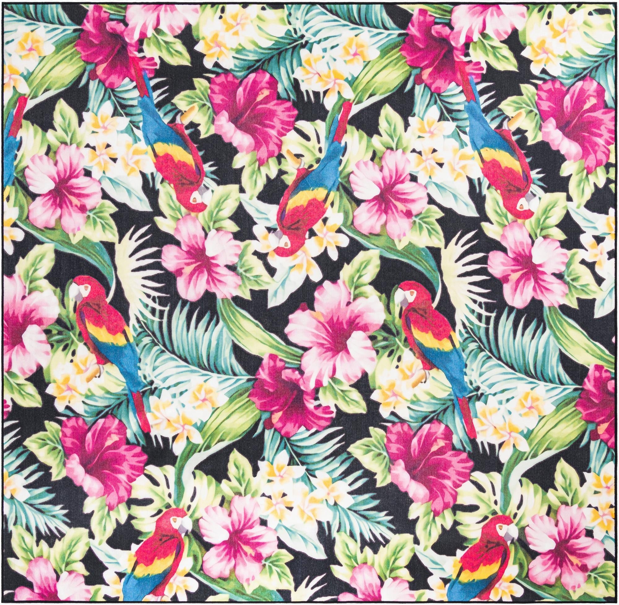 10' x 10'  Washable Jill Zarin Caribbean Indoor / Outdoor Square Rug