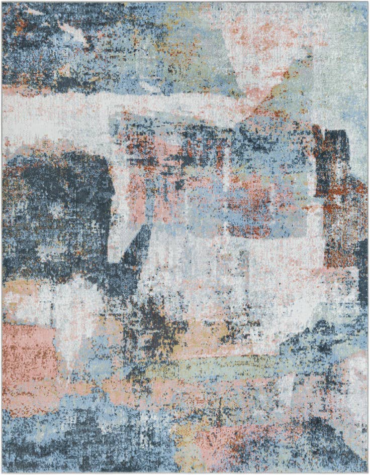 Detail image of 7' 10 x 7' 10 Kamala Washable Square Rug