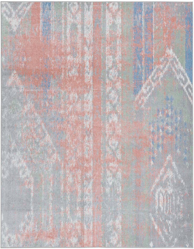 Detail image of 7' 10 x 7' 10 Kamala Washable Square Rug
