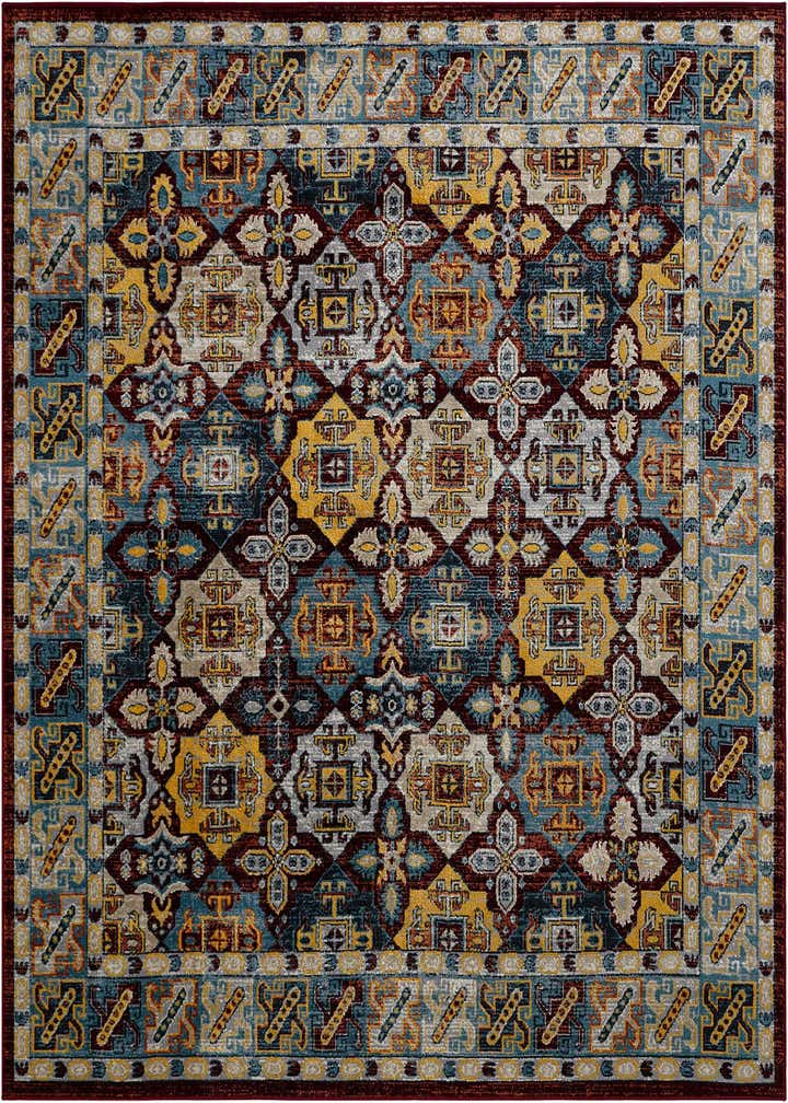 7' 10 x 7' 10 Kamala Washable Square Rug