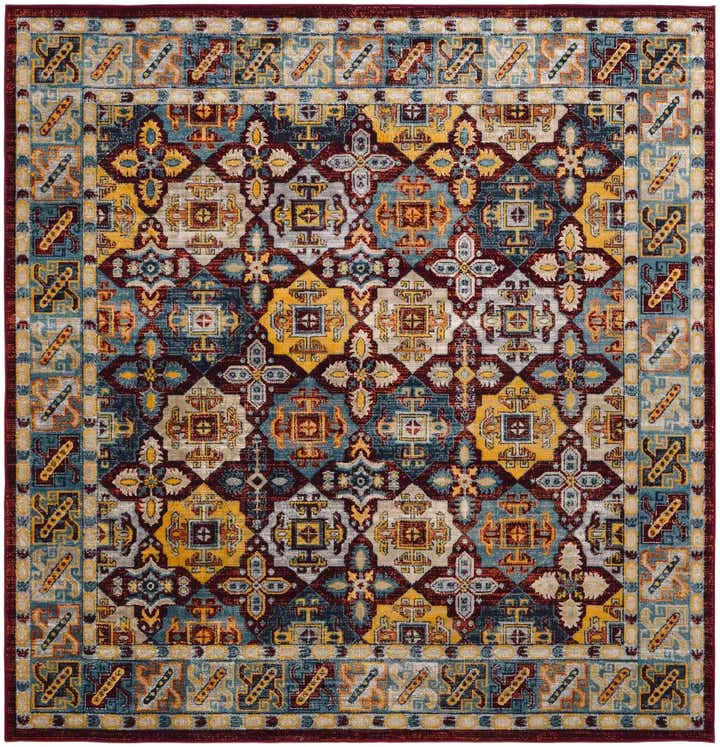 7' 10 x 7' 10 Kamala Washable Square Rug