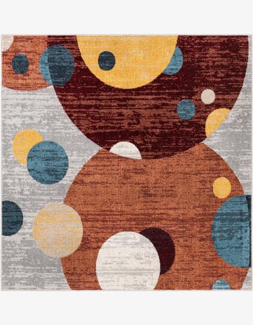 Kamala Washable Square Rug