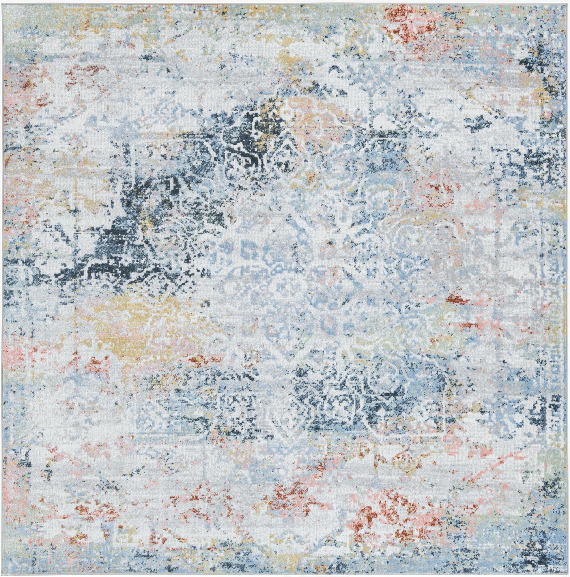 7' 10 x 7' 10 Kamala Washable Square Rug