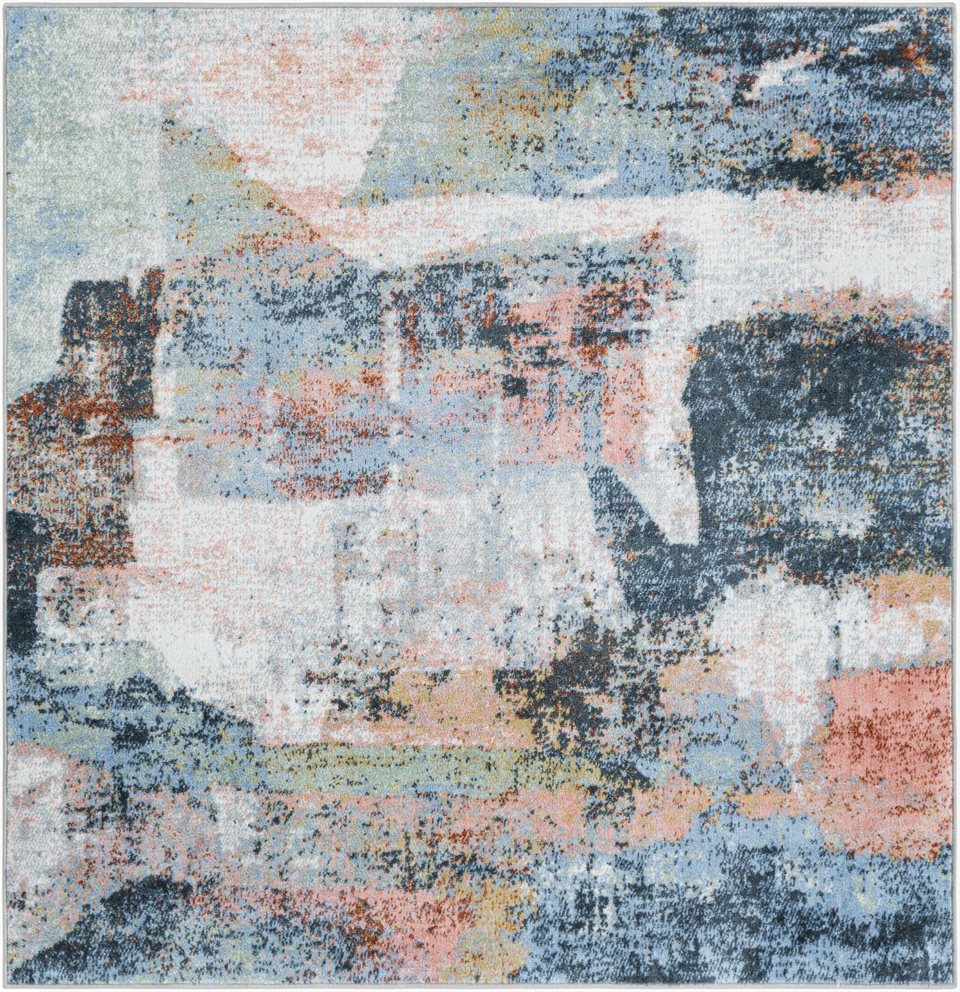 5' 3 x 5' 3 Kamala Washable Square Rug