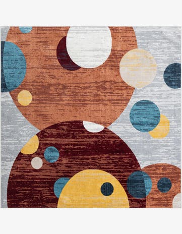 Kamala Washable Square Rug