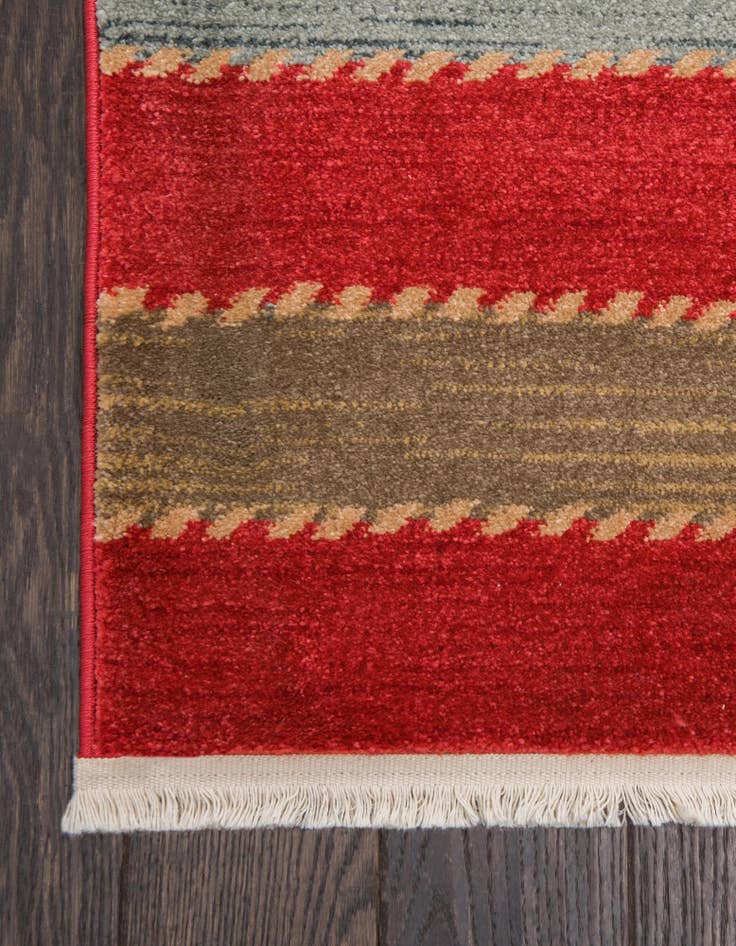 Detail image of 8' x 8' Kashkuli Gabbeh Square Rug