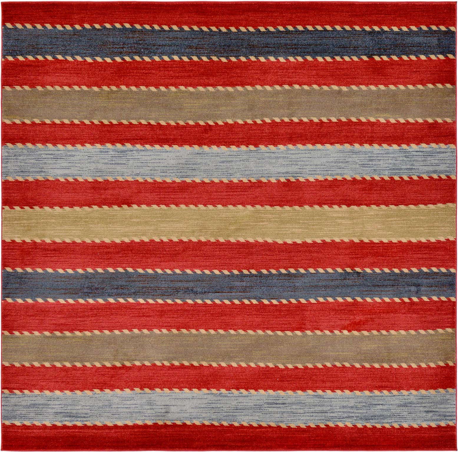 8' x 8' Kashkuli Gabbeh Square Rug