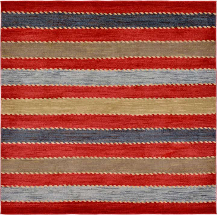 8' x 8' Kashkuli Gabbeh Square Rug