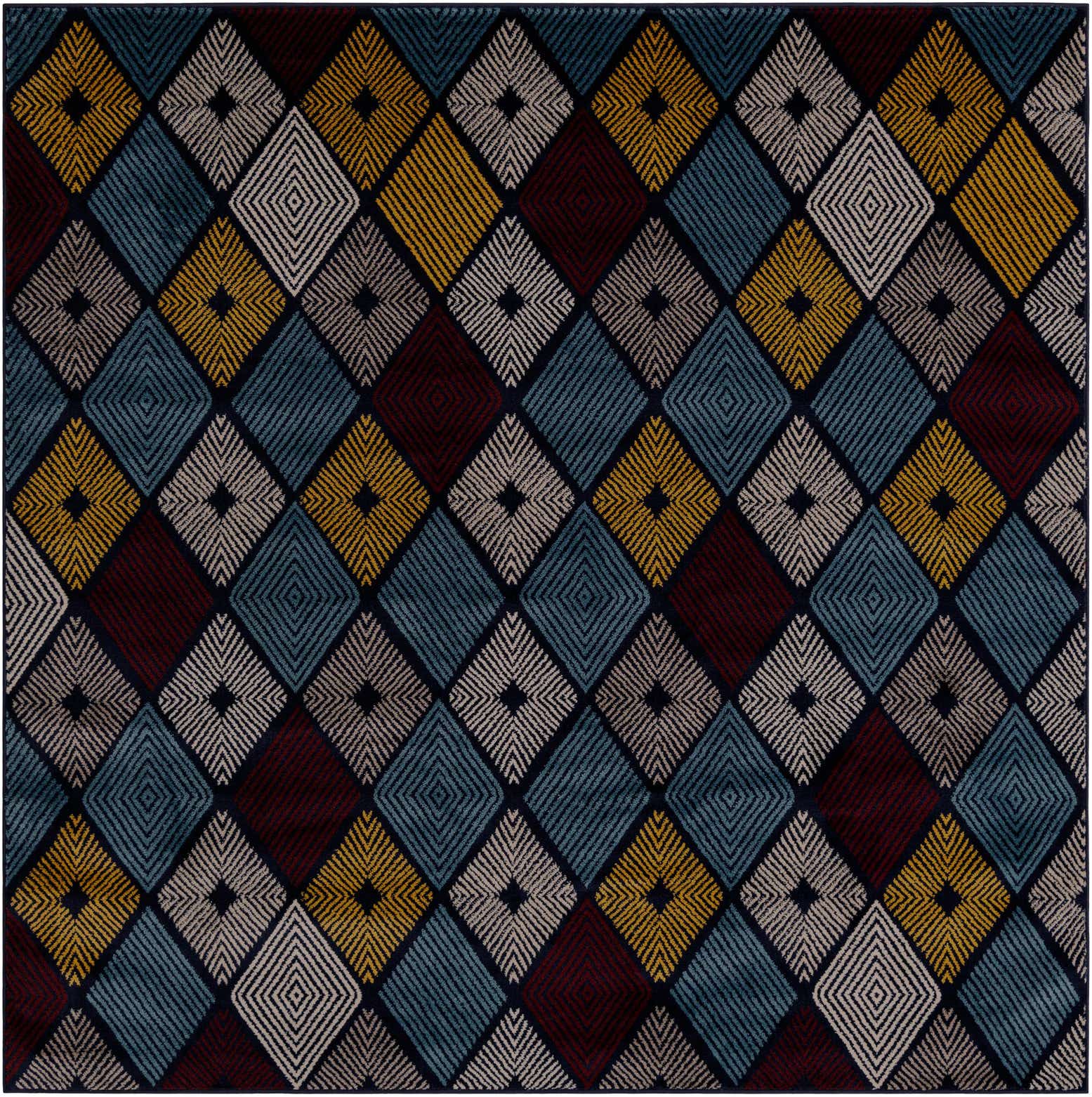 7' 10 x 7' 10 Laguna Square Rug
