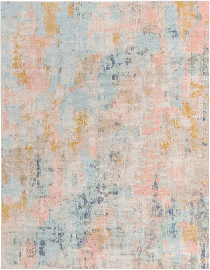 Detail image of 8' x 8' Lotus Square Rug