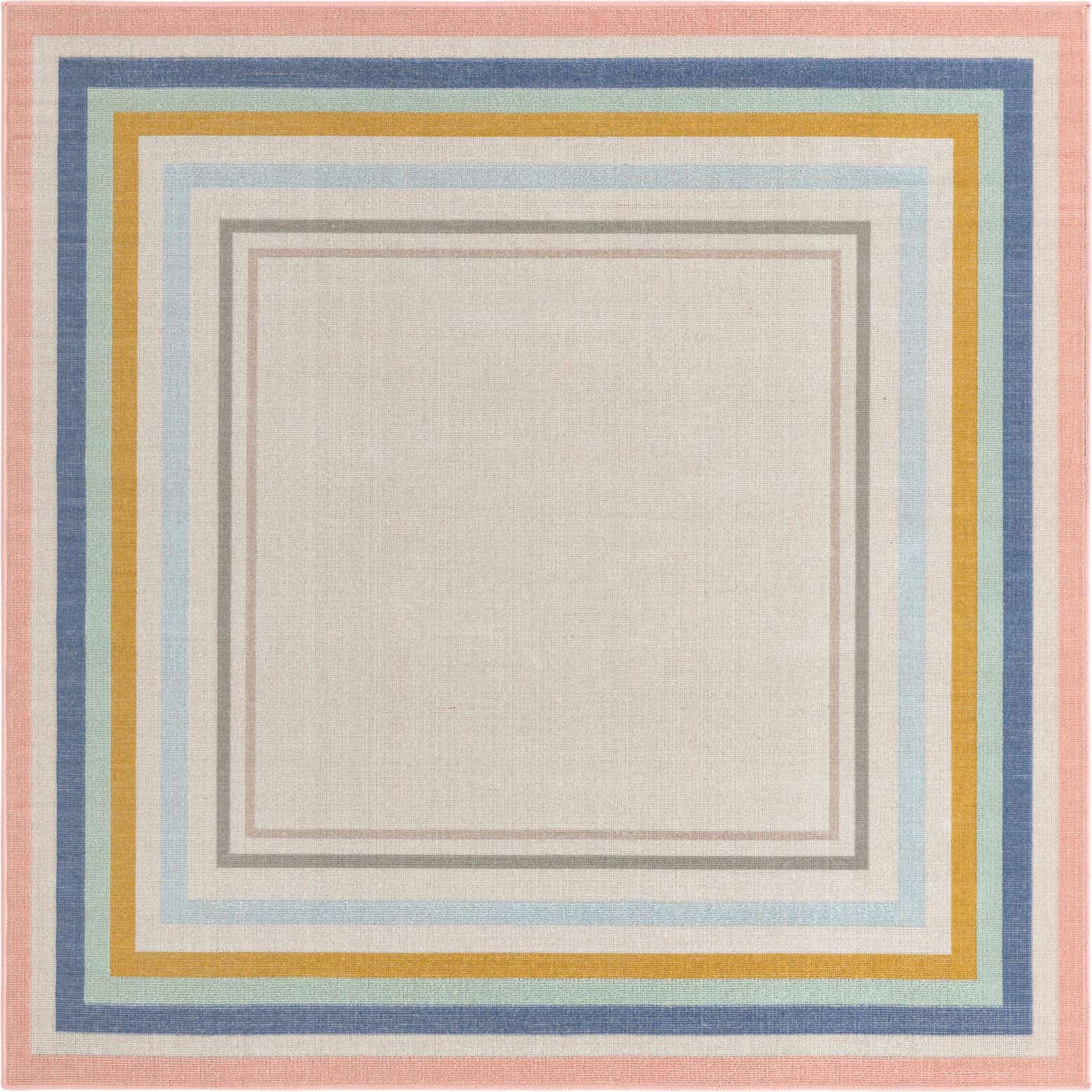 7' 10 x 7' 10 Lotus Square Rug