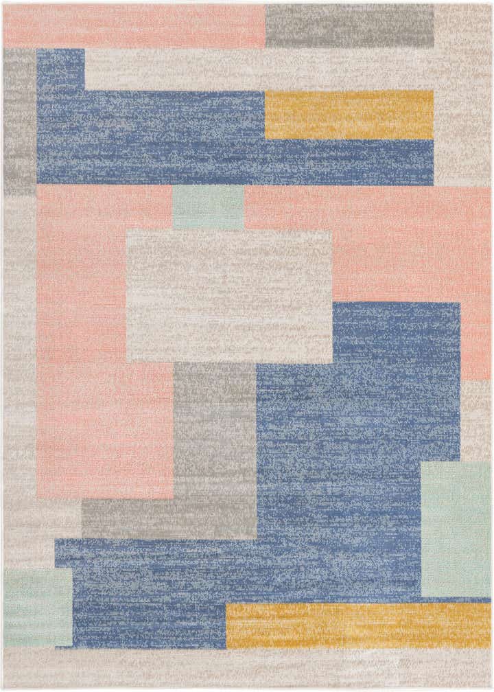 5' x 5' Lotus Square Rug