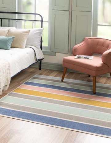 Lotus Square Rug