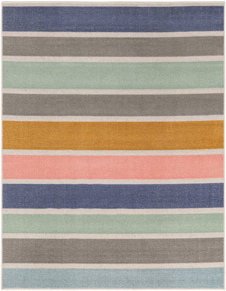 Detail image of 5' x 5' Lotus Square Rug