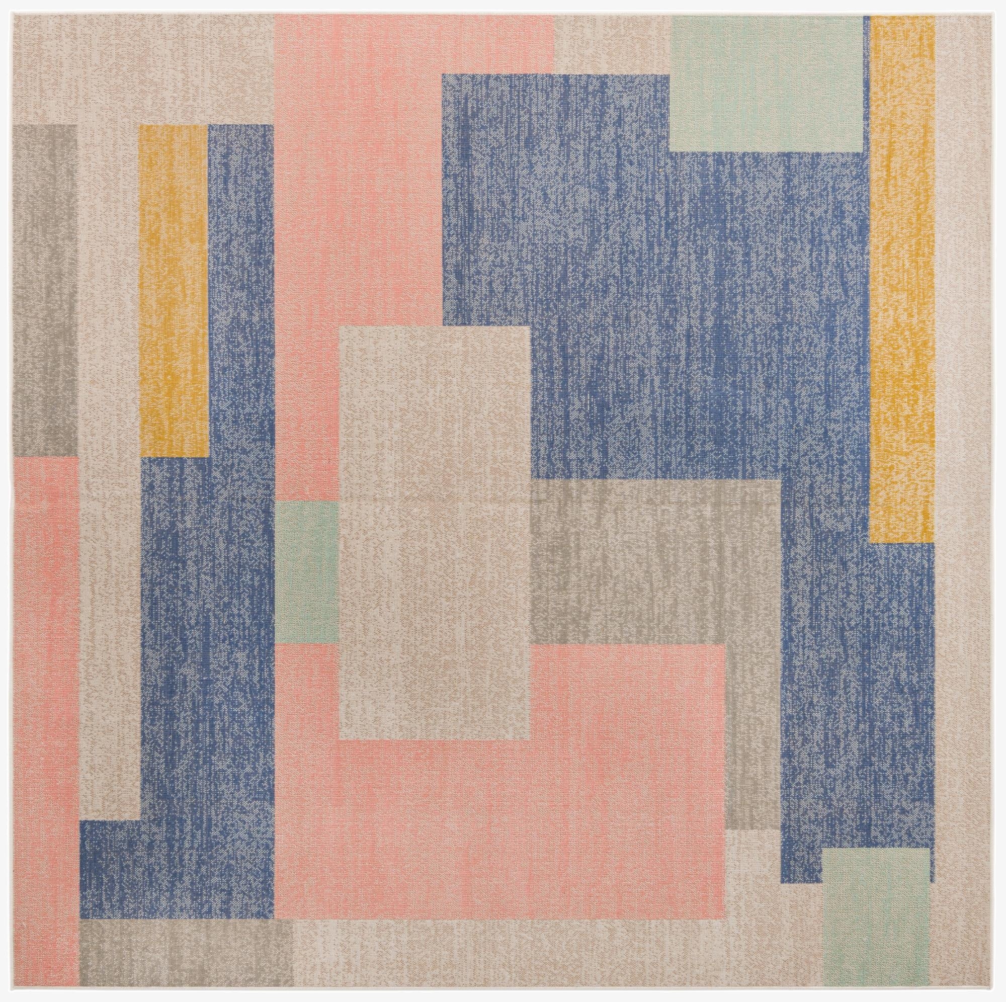 8' x 8' Lotus Square Rug