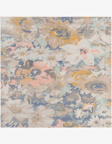 6' x 6' Lotus Square Rug