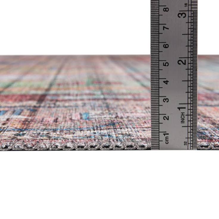 Detail image of 6' x 6' Washable Maahru Square Rug