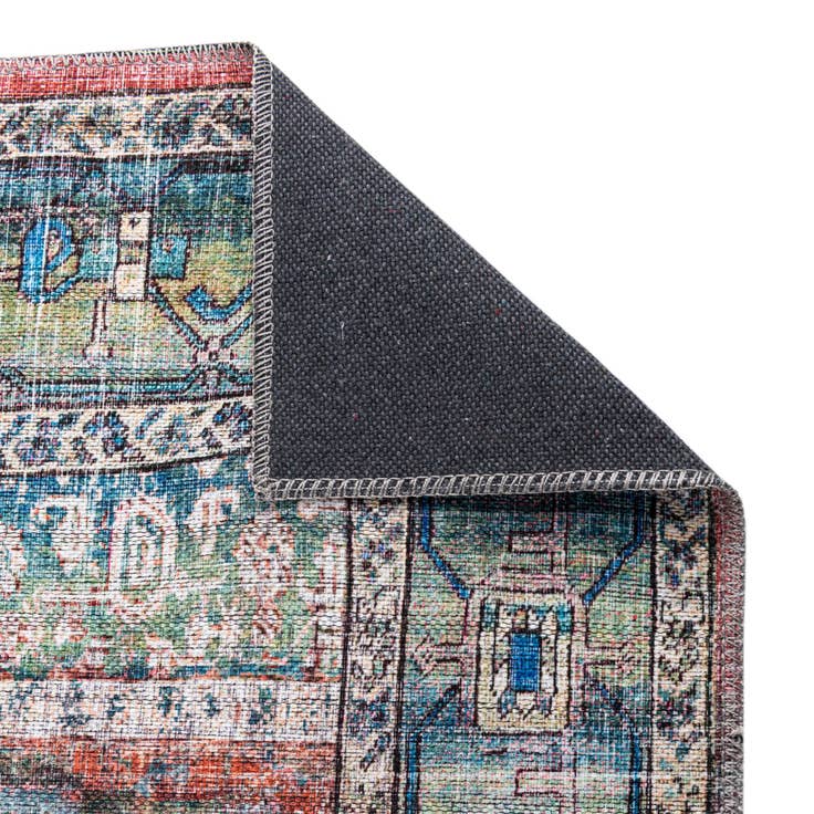 Detail image of 6' x 6' Washable Maahru Square Rug