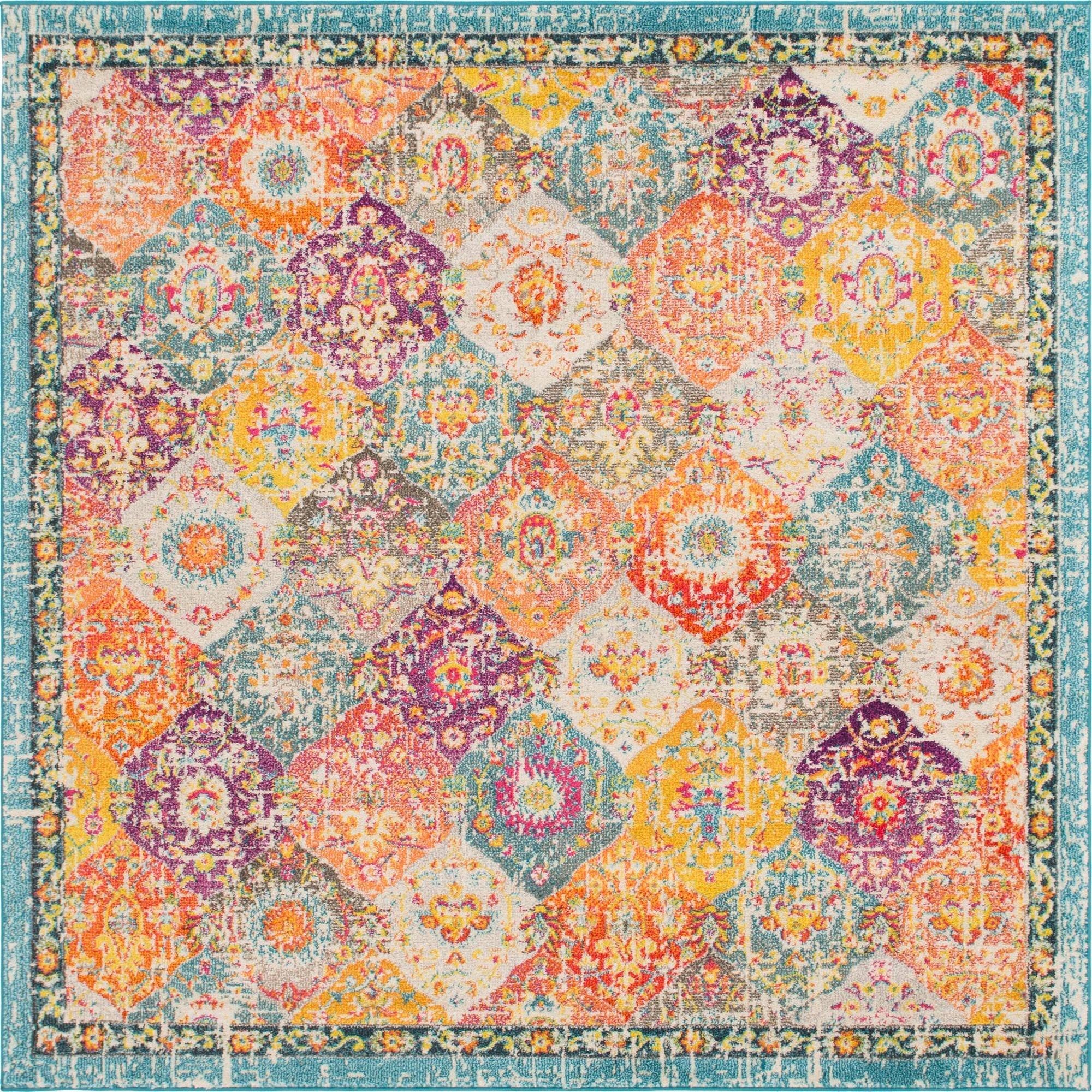 6' x 6' Madeline Square Rug
