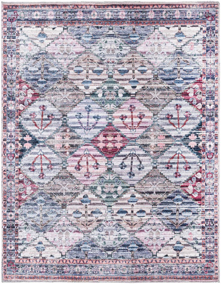 Detail image of 5' 3 x 5' 3 Washable Mangata Square Rug