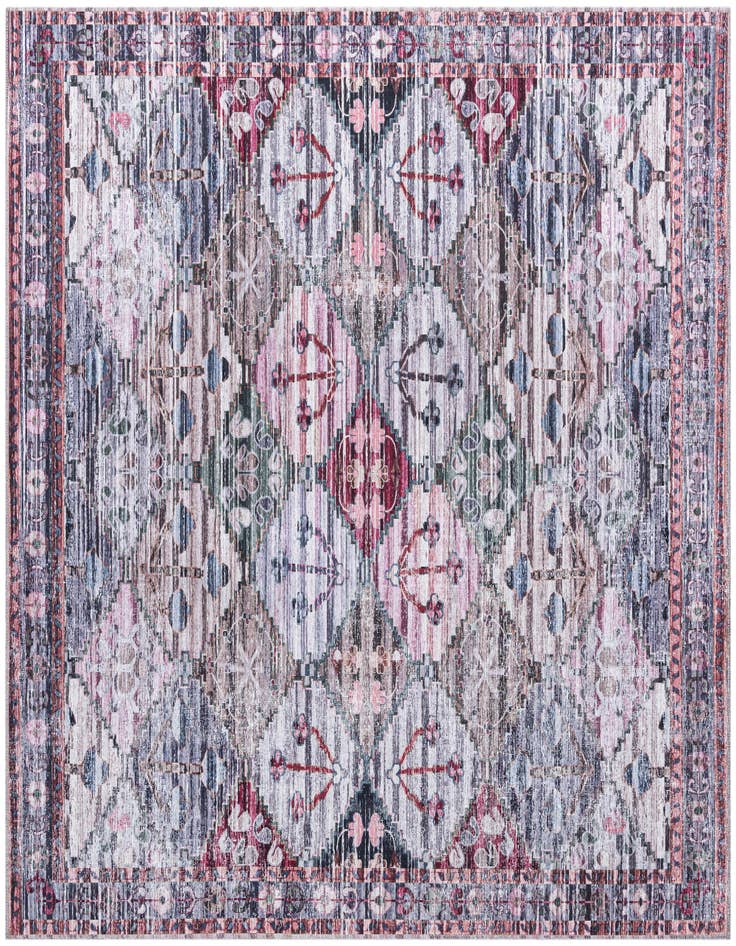 Detail image of 7' 10 x 7' 10 Washable Mangata Square Rug