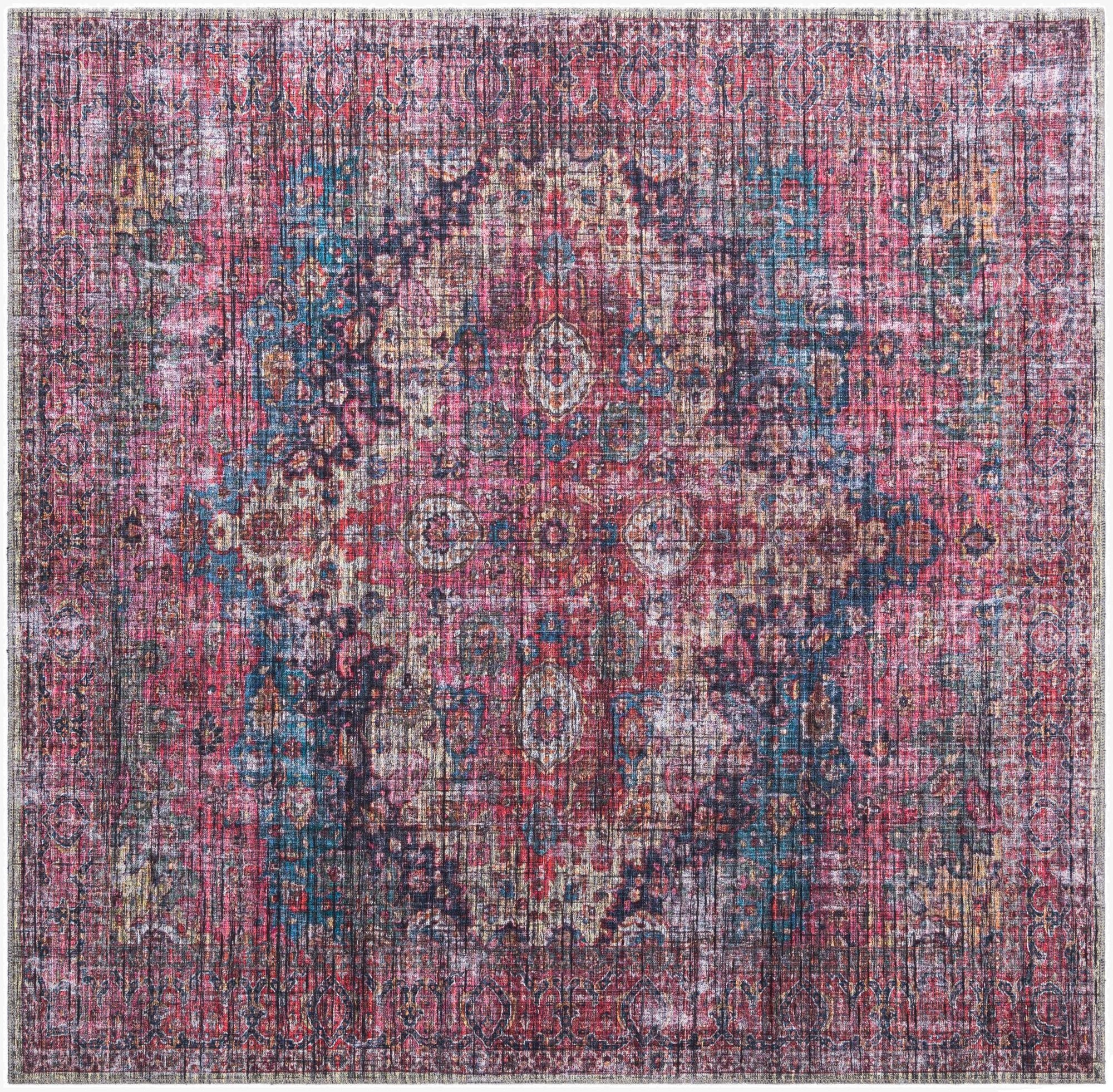 7' 10 x 7' 10  Washable Mangata Square Rug