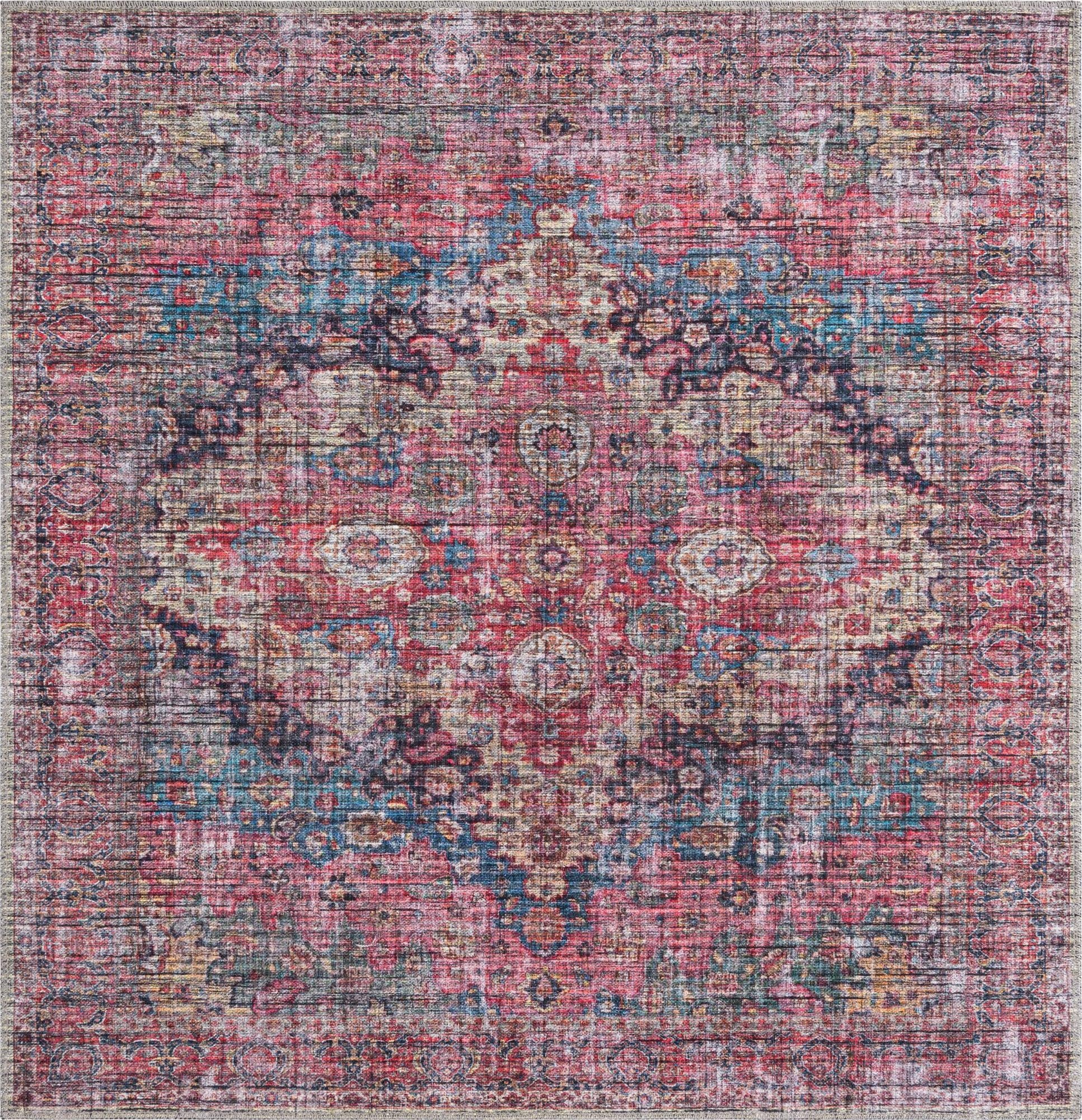 5' 3 x 5' 3  Washable Mangata Square Rug