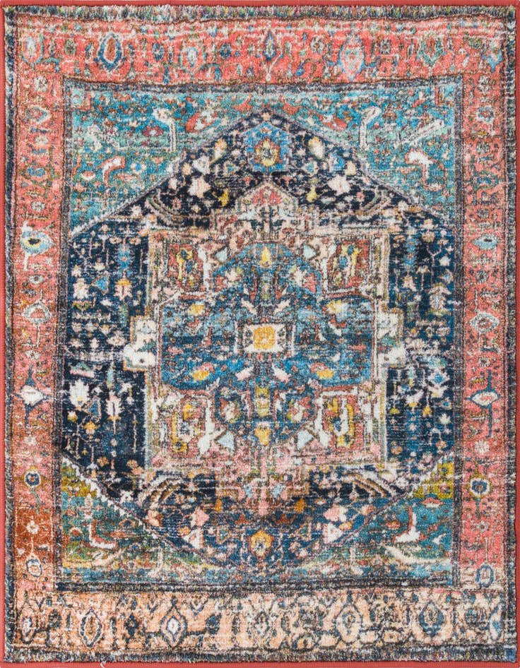 Detail image of 3' 3 x 3' 3 Medina Square Rug