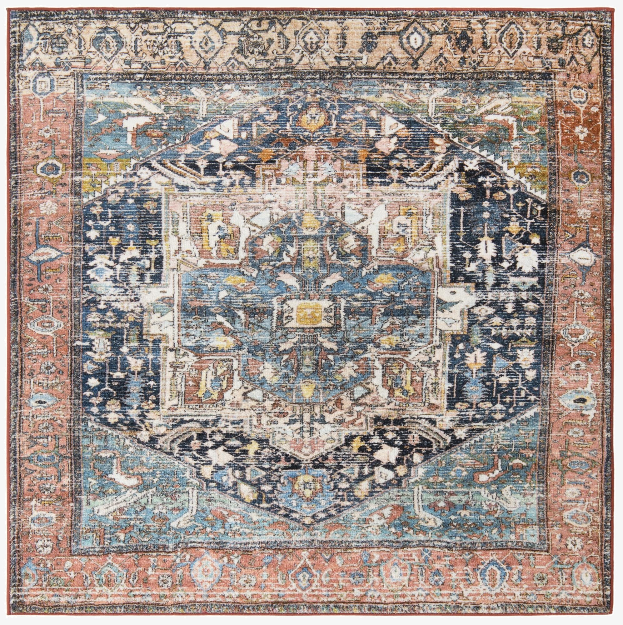 5' 3 x 5' 3 Medina Square Rug