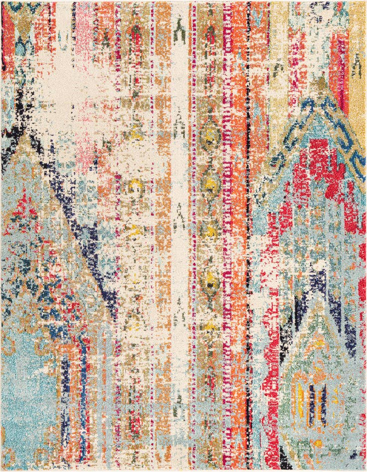 Detail image of 6' x 6' Washable Mesa Square Rug