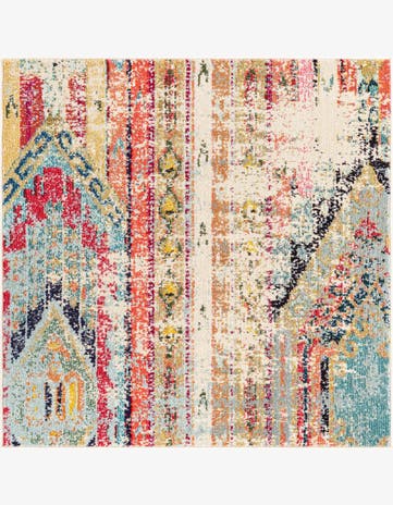 4' x 4' Washable Mesa Square Rug